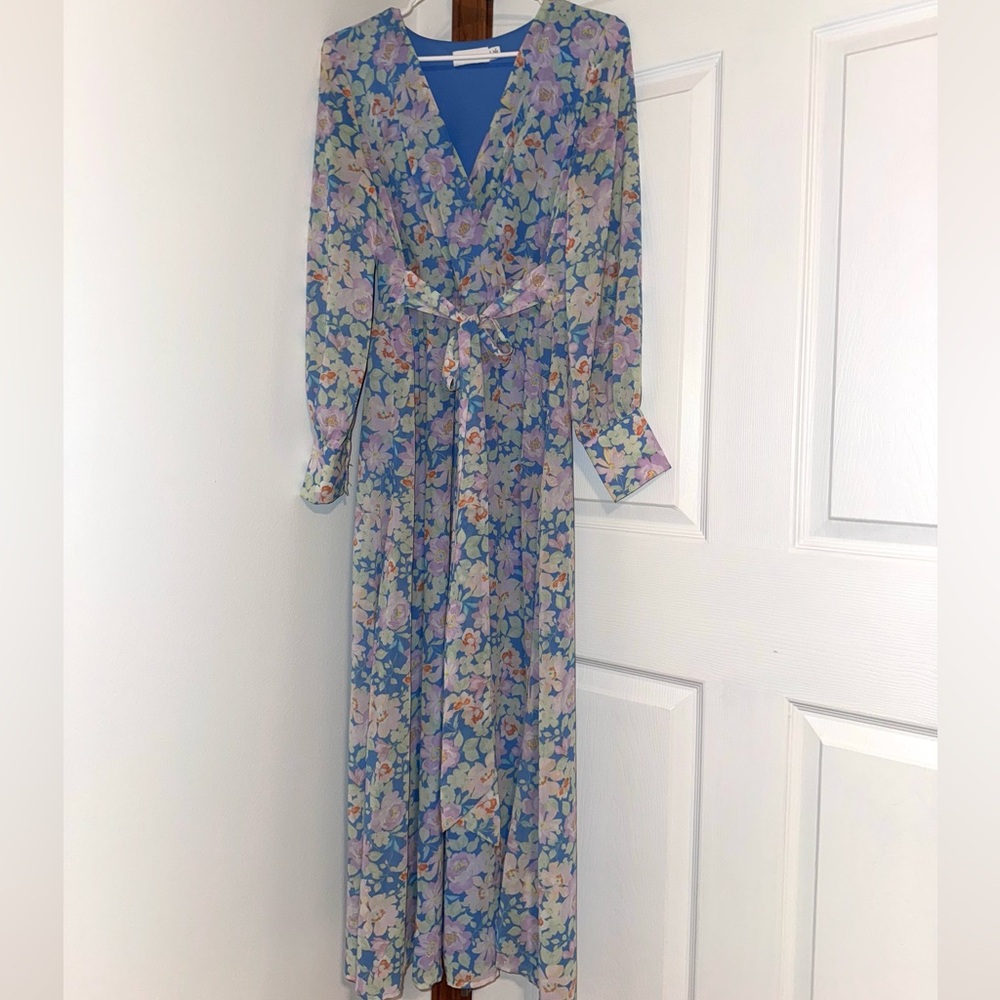 ASOS Floral Maxi Dress - bow can tie in the front or back•